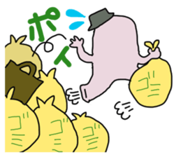 plump Puni2 businessman sticker #13144489