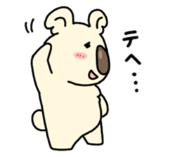 Happy koala sticker 1 sticker #13144609