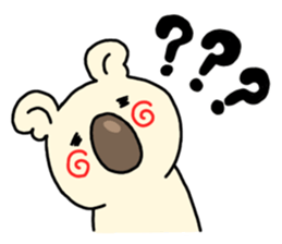 Happy koala sticker 1 sticker #13144622