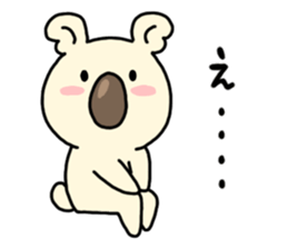 Happy koala sticker 1 sticker #13144623