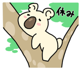 Happy koala sticker 1 sticker #13144626