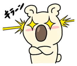 Happy koala sticker 1 sticker #13144635