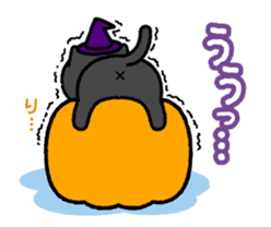 Move! Big bell cat Halloween Ver. sticker #13144665