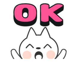 Fun cat-ish sticker sticker #13144910