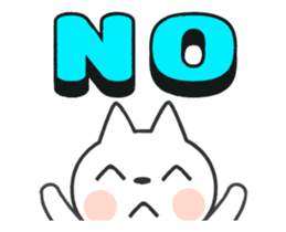 Fun cat-ish sticker sticker #13144911