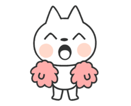 Fun cat-ish sticker sticker #13144917