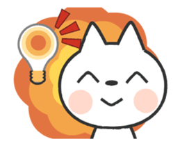 Fun cat-ish sticker sticker #13144927