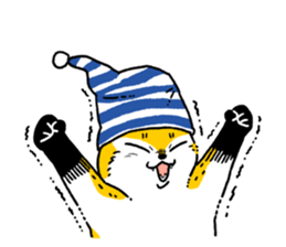 Fox and small Fox sticker #13145023