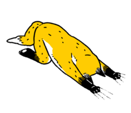 Fox and small Fox sticker #13145037