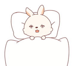 cute rabbit Hiroshi-kun sticker #13145359