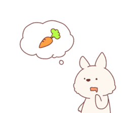 cute rabbit Hiroshi-kun sticker #13145361