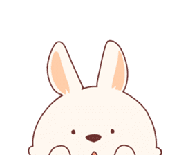 cute rabbit Hiroshi-kun sticker #13145376