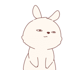 cute rabbit Hiroshi-kun sticker #13145381