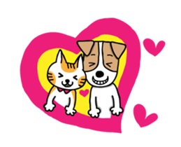 FIN of jack Russell terrir sticker #13145903