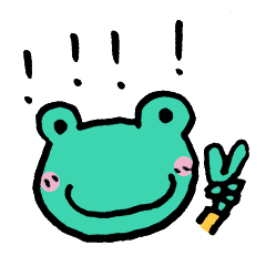 Let's froggy---Exclamation mark only2