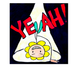 Korean-Japanese sunflower "tommy"~feel sticker #13146088