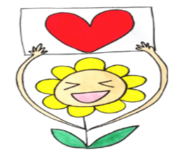 Korean-Japanese sunflower "tommy"~feel sticker #13146094