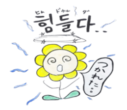 Korean-Japanese sunflower "tommy"~feel sticker #13146114