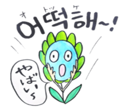 Korean-Japanese sunflower "tommy"~feel sticker #13146119