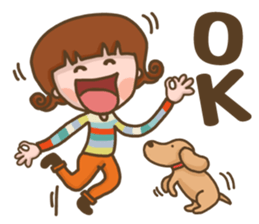 Puppy with me sticker #13146351