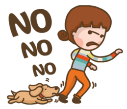 Puppy with me sticker #13146363