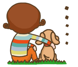 Puppy with me sticker #13146369