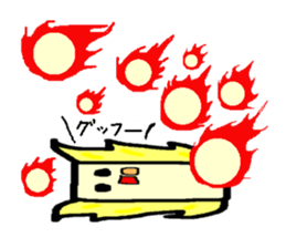 A convenient sticker butterfly and bat sticker #13146800