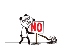 A Panda named Panda Animated sticker #13146834