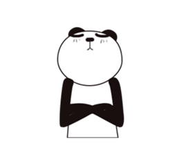 A Panda named Panda Animated sticker #13146837