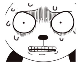 A Panda named Panda Animated sticker #13146839