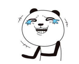 A Panda named Panda Animated sticker #13146841