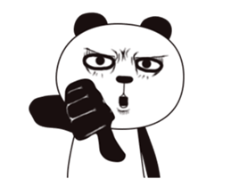 A Panda named Panda Animated sticker #13146848