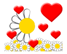 Animated flowers (Japanese) sticker #13147158