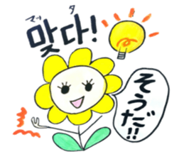 Korean-Japanese sunflower "tommy"~useful sticker #13147241