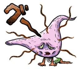 The Internal organs sticker #13147330