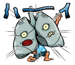 The Internal organs sticker #13147336