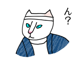 kamishibai cat sticker #13147578