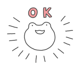 Frog sometimes sick sticker #13147582