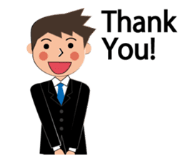 Businessman Stickers in English sticker #13147999