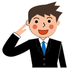 Businessman Stickers in English sticker #13148000