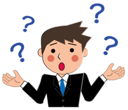 Businessman Stickers in English sticker #13148010