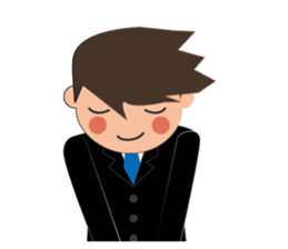 Businessman Stickers in English sticker #13148013