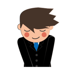 Businessman Stickers in English sticker #13148013