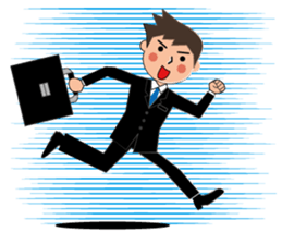 Businessman Stickers in English sticker #13148024