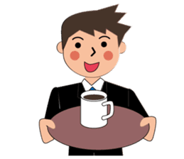 Businessman Stickers in English sticker #13148025