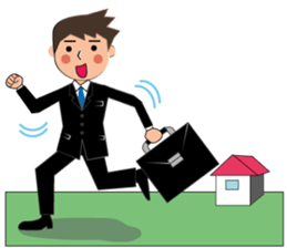 Businessman Stickers in English sticker #13148032