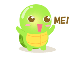 Tarty Turtle Animated sticker #13148153