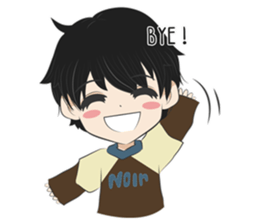 Noel and Noir's Daily Life sticker #13149152