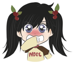 Noel and Noir's Daily Life sticker #13149154