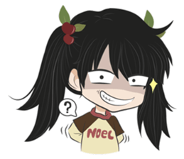 Noel and Noir's Daily Life sticker #13149168